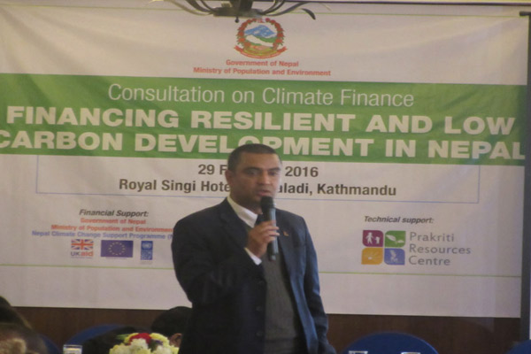 Financing Resilient and Low Carbon Development in Nepal