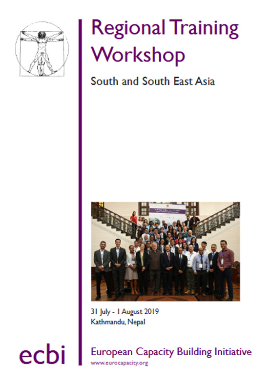 2019 Regional Training Workshop for Asia and the Pacific