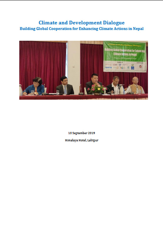 Building Global Cooperation for Enhancing Climate Action in Nepal