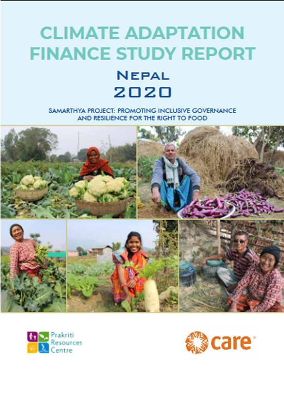 Climate Adaptation Finance Study Report of Nepal 2020