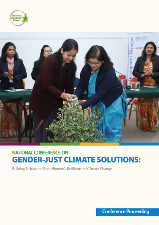 Conference Report on Gender-Just Climate Solutions