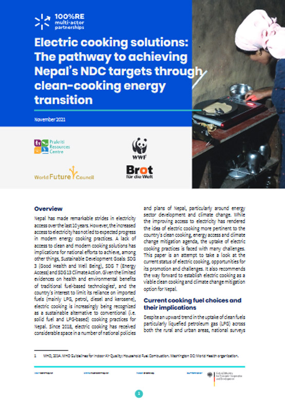 Electric cooking solutions: The pathway to achieving Nepal’s NDC targets