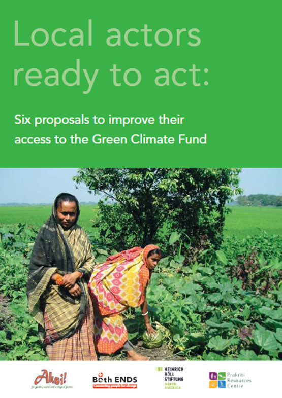 Local Actors Ready to Act: Six proposal to improve their access to the Green Climate Fund