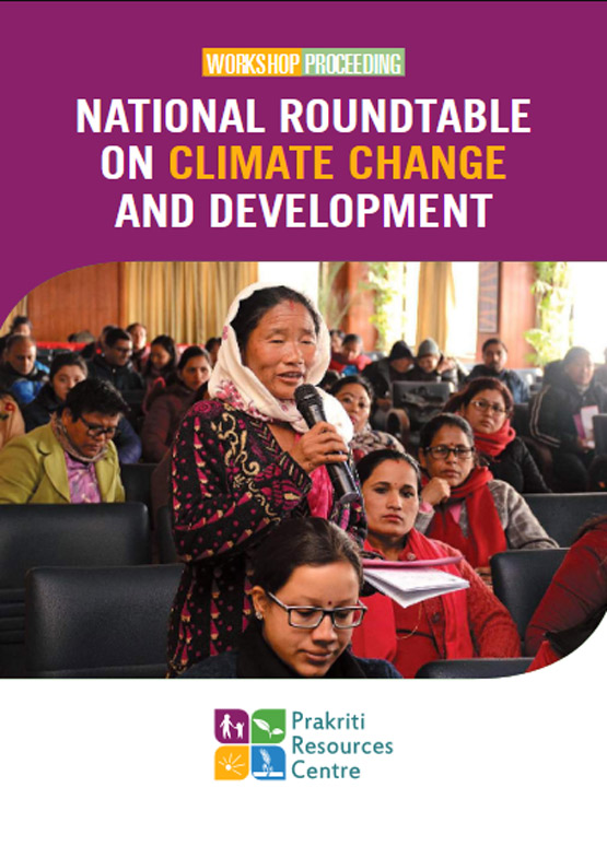 Proceeding Report on National Roundtable on Climate Change and Development