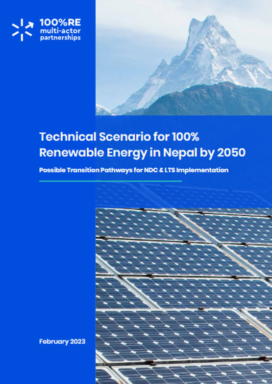 Technical Scenario for 100% Renewable Energy in Nepal by 2050