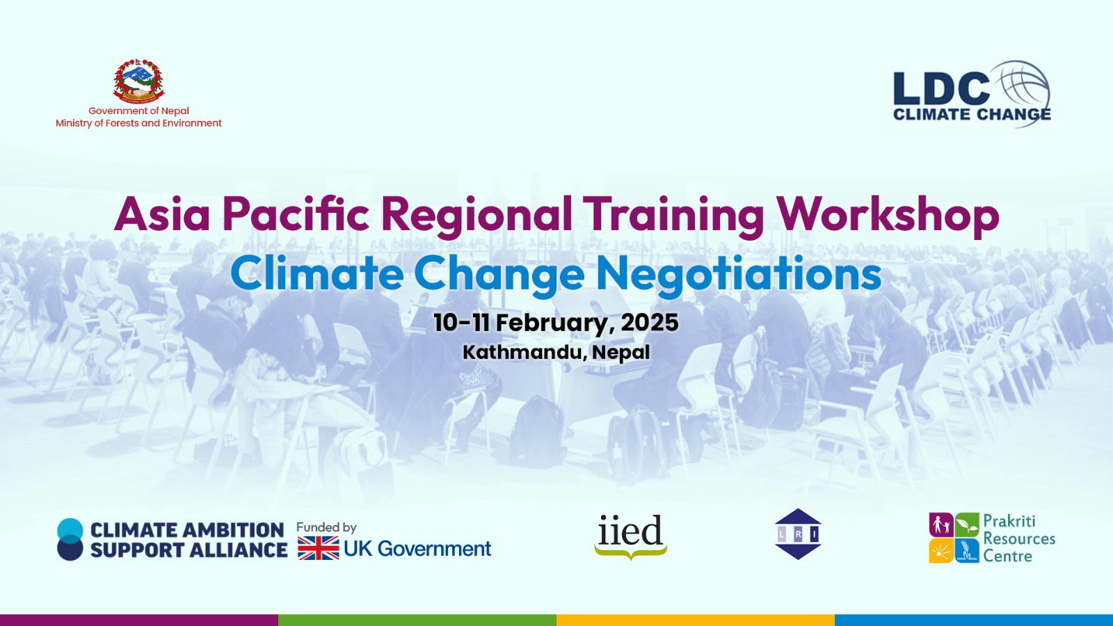 Asia Pacific Regional Training Workshop: Climate Change Negotiations