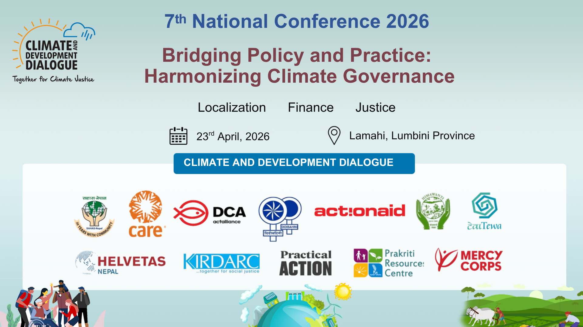 7th National Conference: Bridging Policy and Practice: Harmonizing Climate Governance